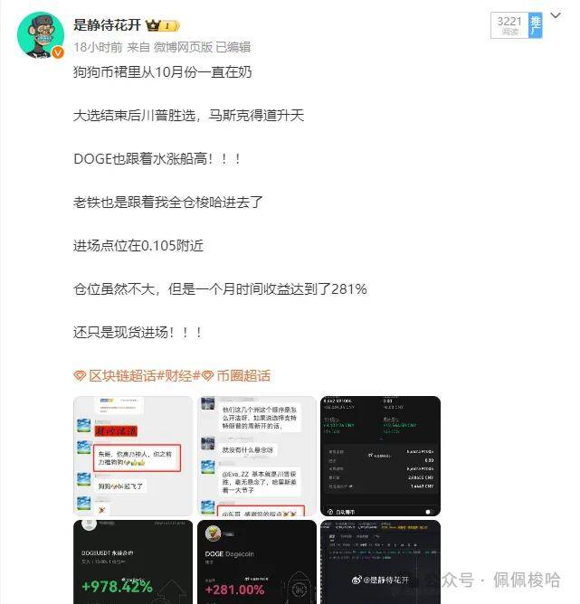 比特币和Doge接下来将这么走！现在囤什么币？以太坊大会结束，将要回调？