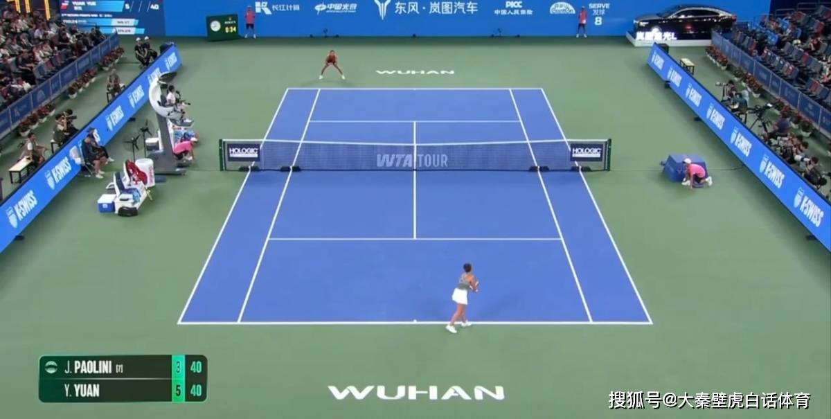 1-2，险造超级大冷！中国金花惜败7号种子保利尼，无缘武网16强