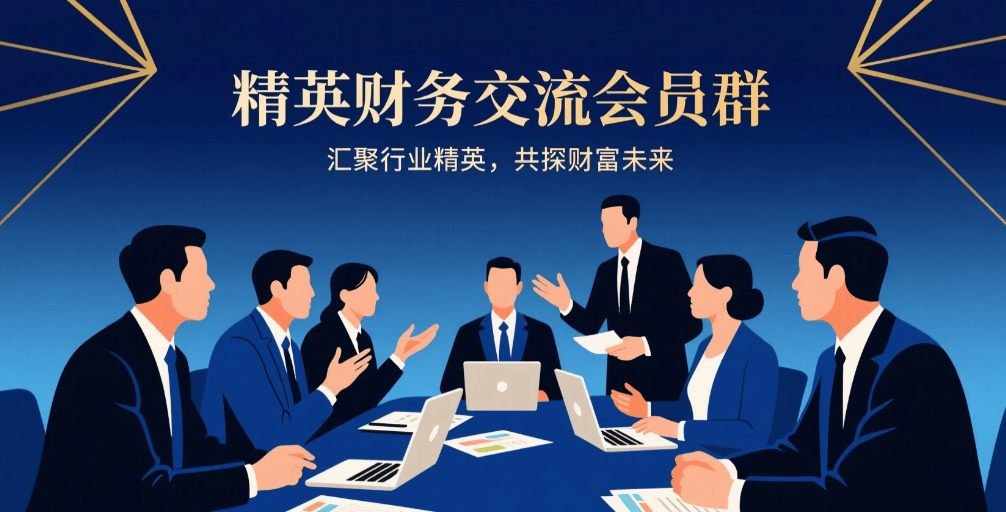 精英财务交流会员群申请指南